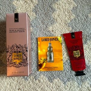 Lord Jones mixed lot